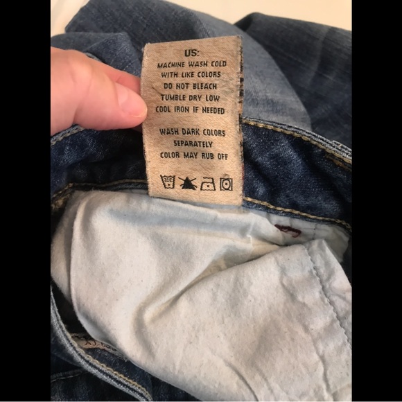 MEK DENIM Getty Slim Boot Jeans Medium Wash Low Rise Bootcut - Picture 8 of 10